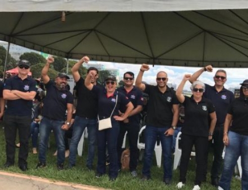 Sinpol/SE participa de mobilização em Brasília por uma previdência igualitária nas forças de Segurança Pública