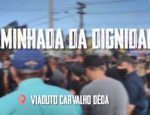Sinpol/SE participa da Caminhada da Dignidade junto a outras entidades do Movimento Polícia Unida