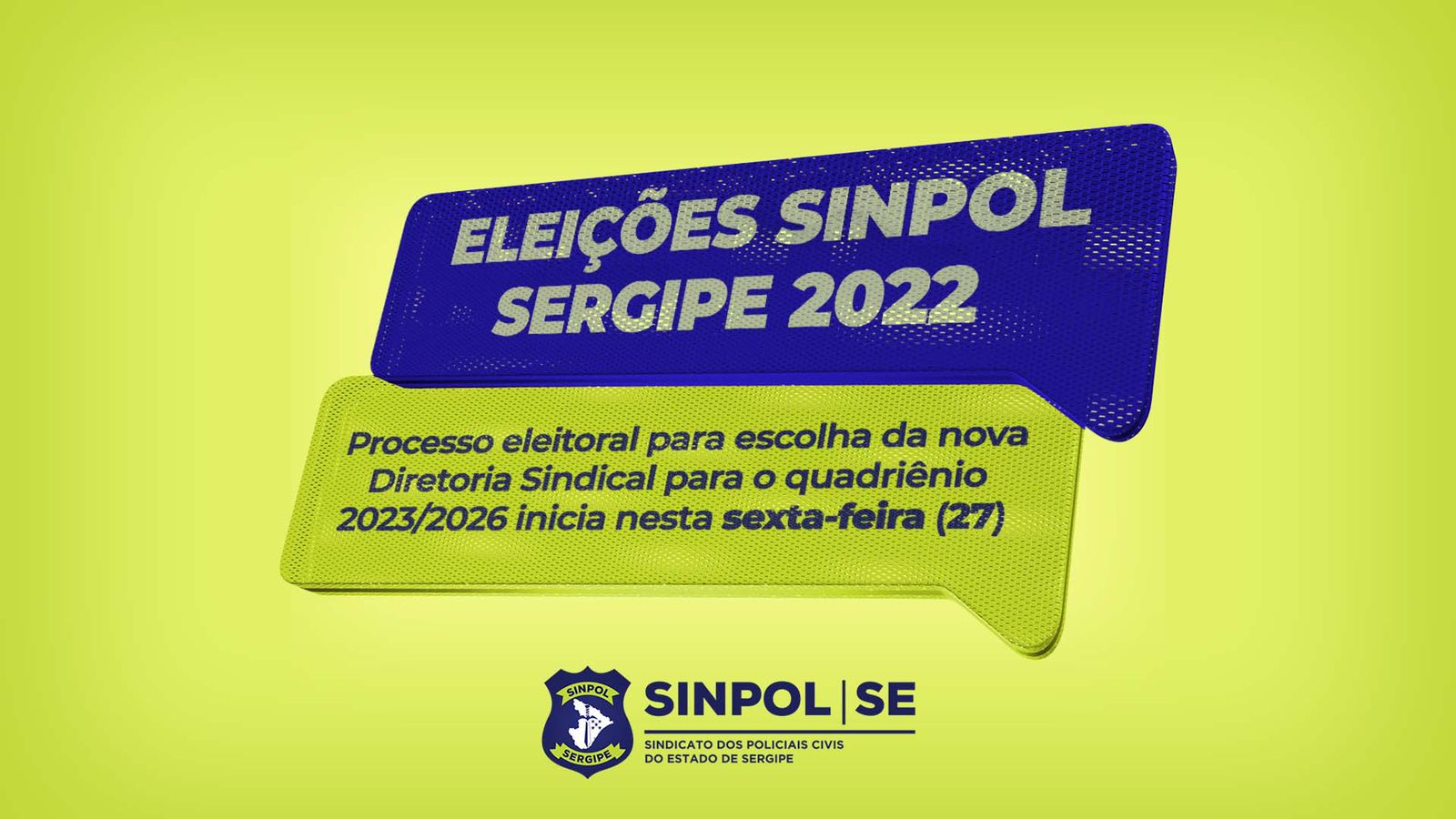 Eleições Sinpol Sergipe 2022