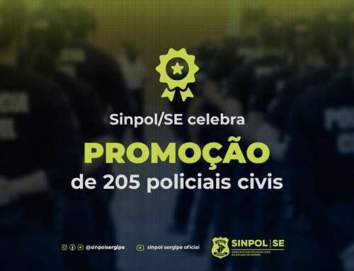 Sinpol/SE celebra promoção de 205 policiais civis